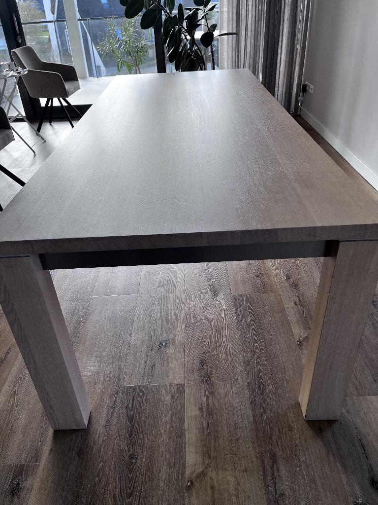 Bert Plantagie eettafel, Huis en Inrichting, Tafels | Eettafels, Ophalen, Eikenhout, 200 cm of meer, 50 tot 100 cm