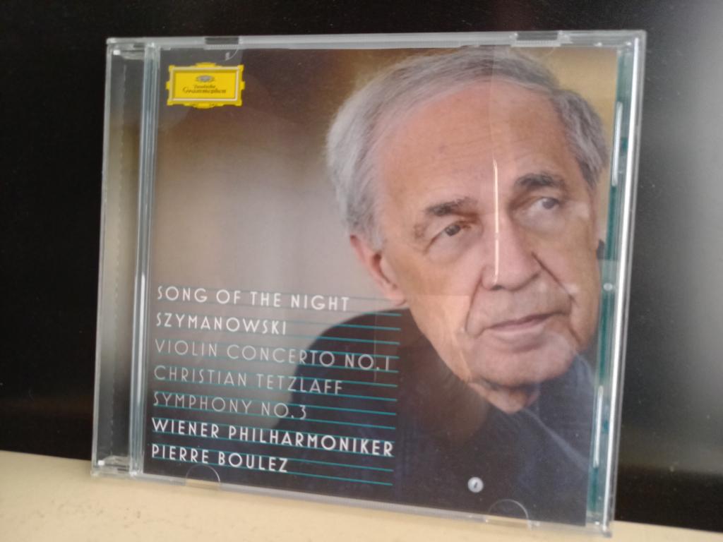 Szymanowski - Violin no.1- Pierre Boulez- Wiener, Ophalen of Verzenden, Modernisme tot heden, Zo goed als nieuw, Overige typen