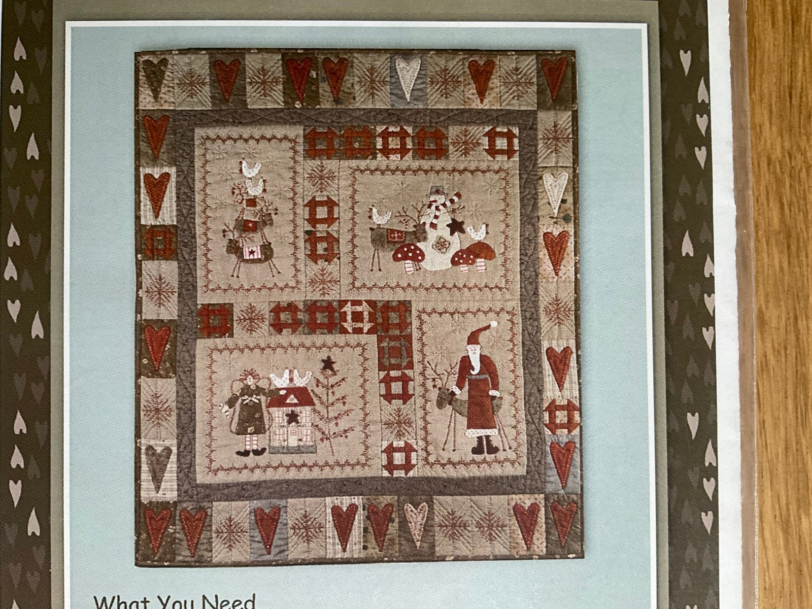 Patroon Quilt Scandinavian Christmas van Lynette Anderson, Ophalen of Verzenden, Zo goed als nieuw