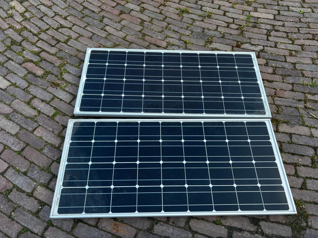 Zonnepanelen 100 watt, Ophalen