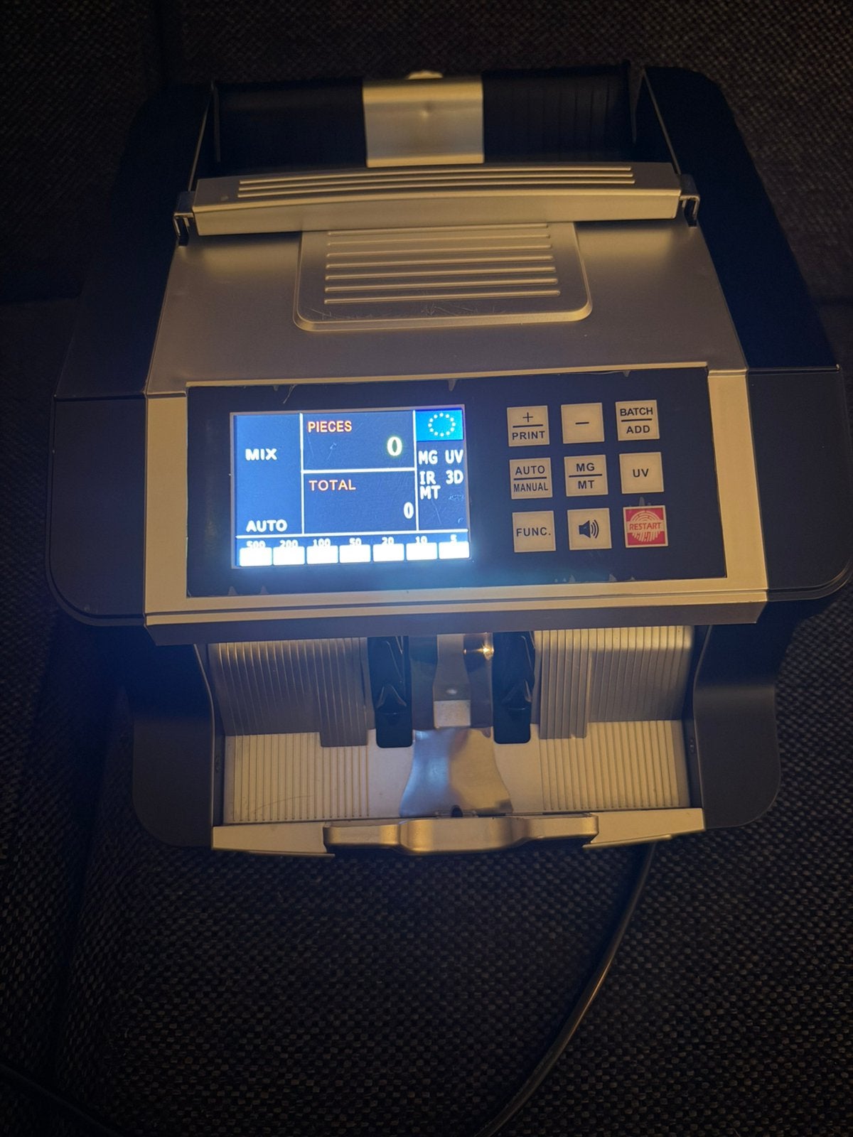 Geld tel machine safe scan, Ophalen of Verzenden, Sorteermachine of Telmachine