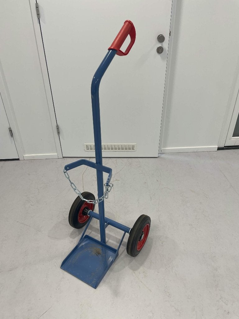 Gasflessenwagen, 100 liter of meer, Ophalen, Transportkar