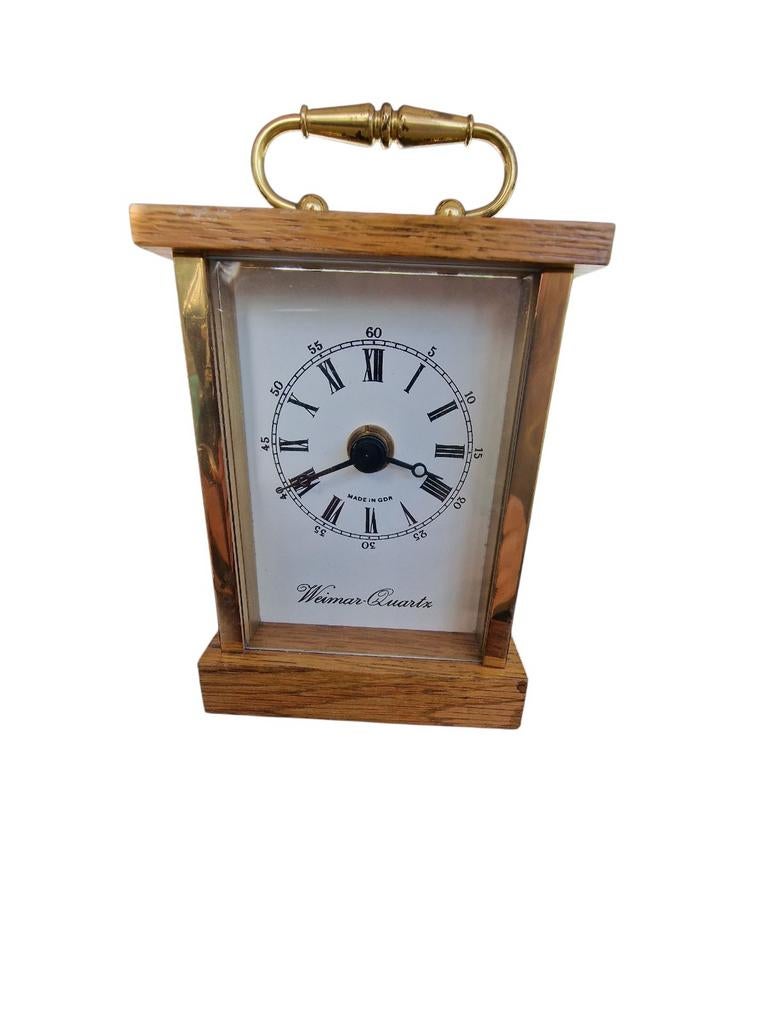 Vintage Weimar Quartz Klok, Ophalen of Verzenden