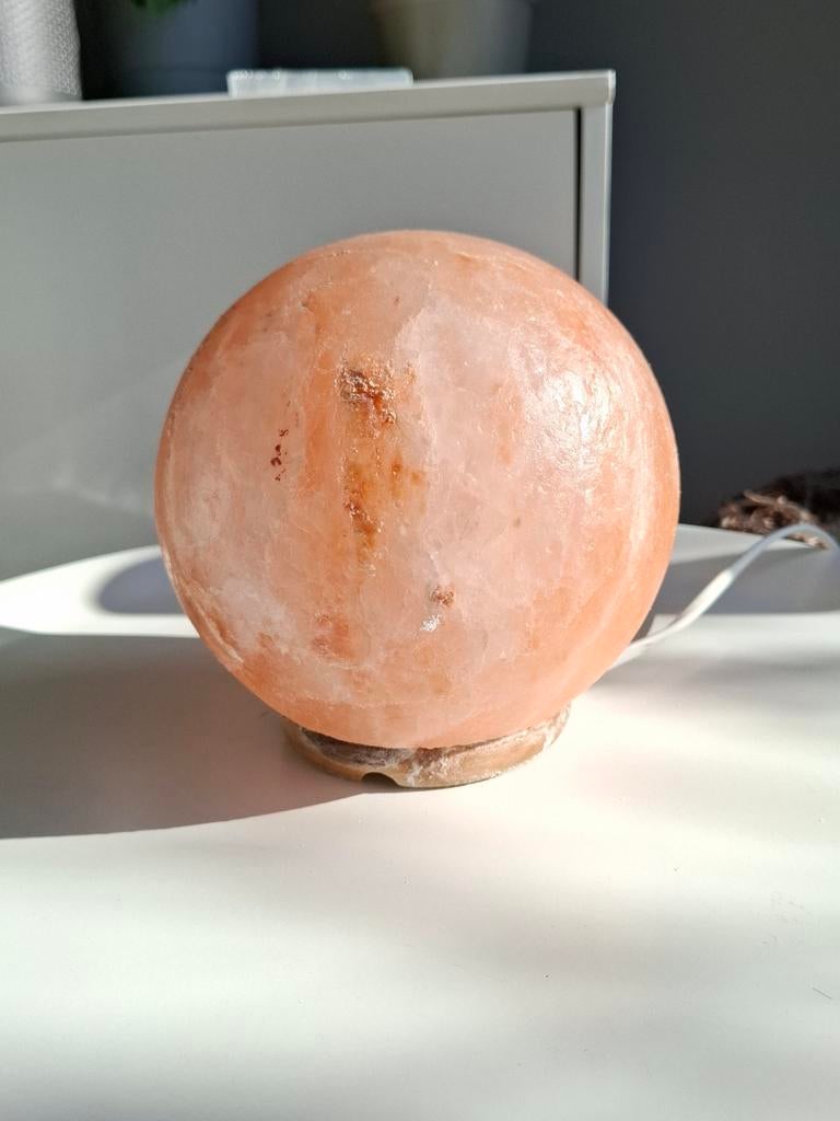 Zoutlamp met aan/uit schakelaar, Ophalen, Zo goed als nieuw, Overige materialen, Minder dan 100 cm