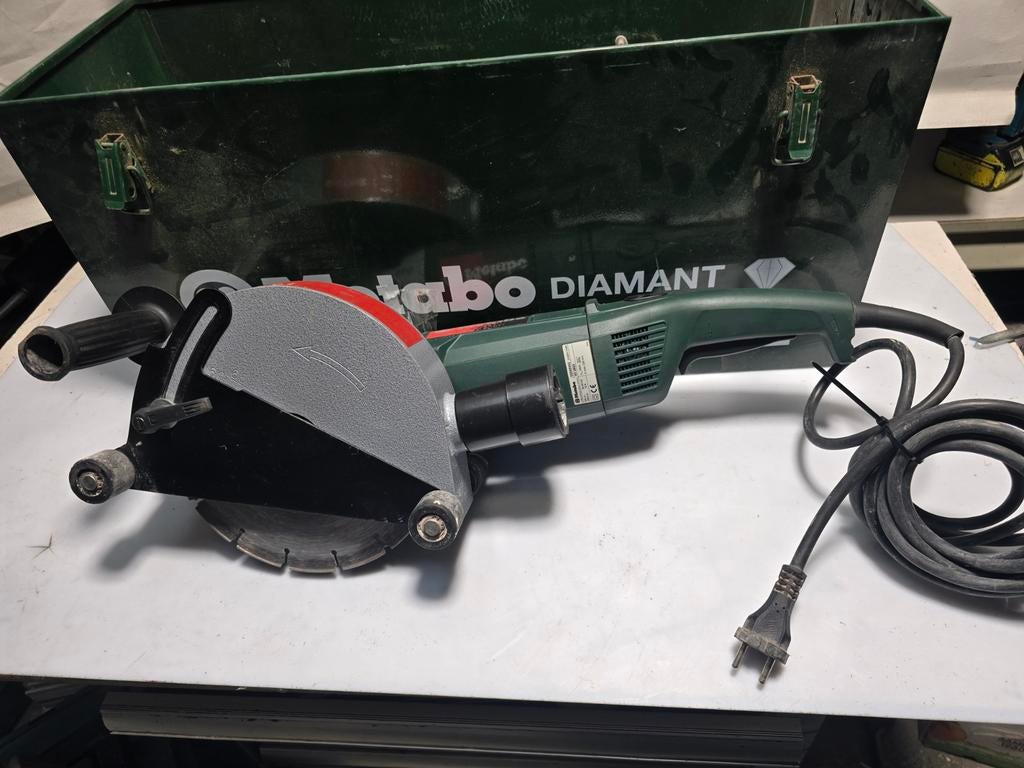 Metabo muurfrees sleuvenfrees 230mm 2500W in koffer, Ophalen of Verzenden, Metabo, N.v.t, N.v.t