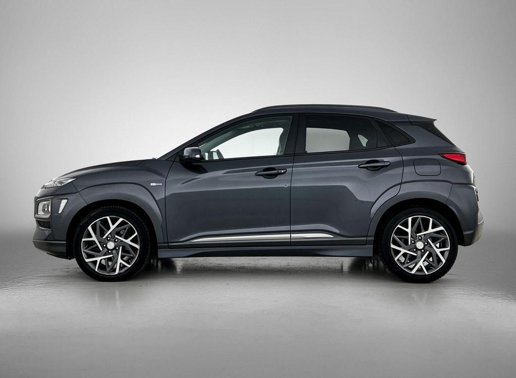 Hyundai Kona 1.6 GDI HEV Premium, Auto's, Hyundai, 12 maanden, Gebruikt, Euro 6, Adaptive Cruise Control