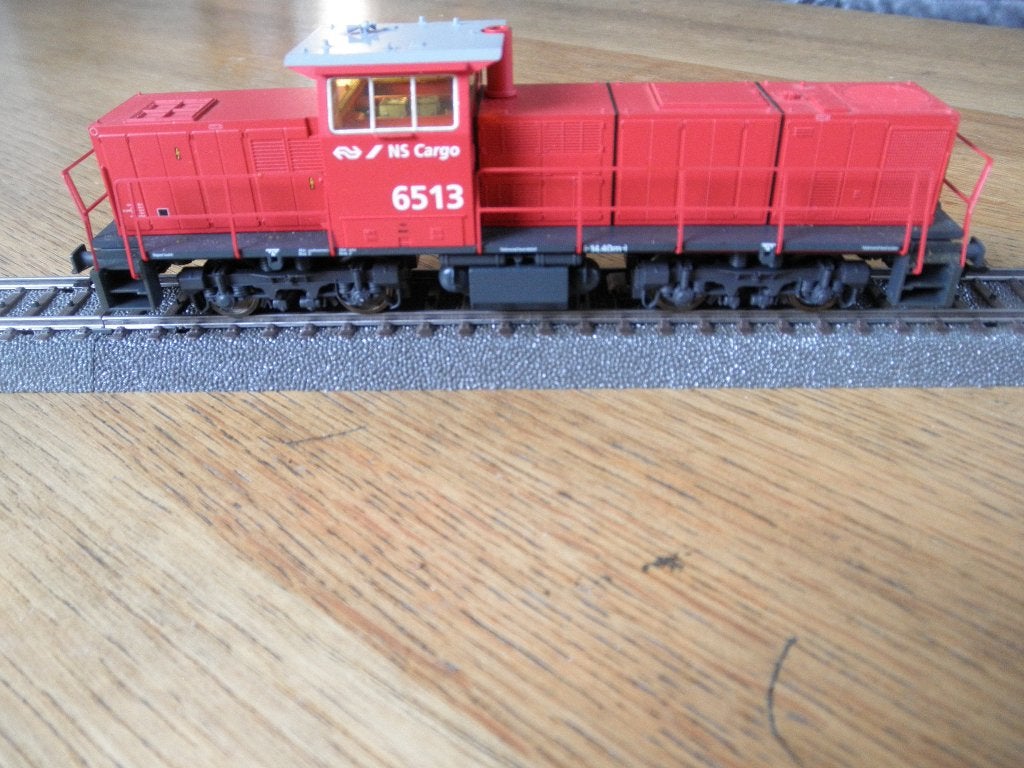 Märklin HO 37641 Locomotief NS Cargo 6513 digitaal met OVP, Wisselstroom, Locomotief, Ophalen of Verzenden, Märklin