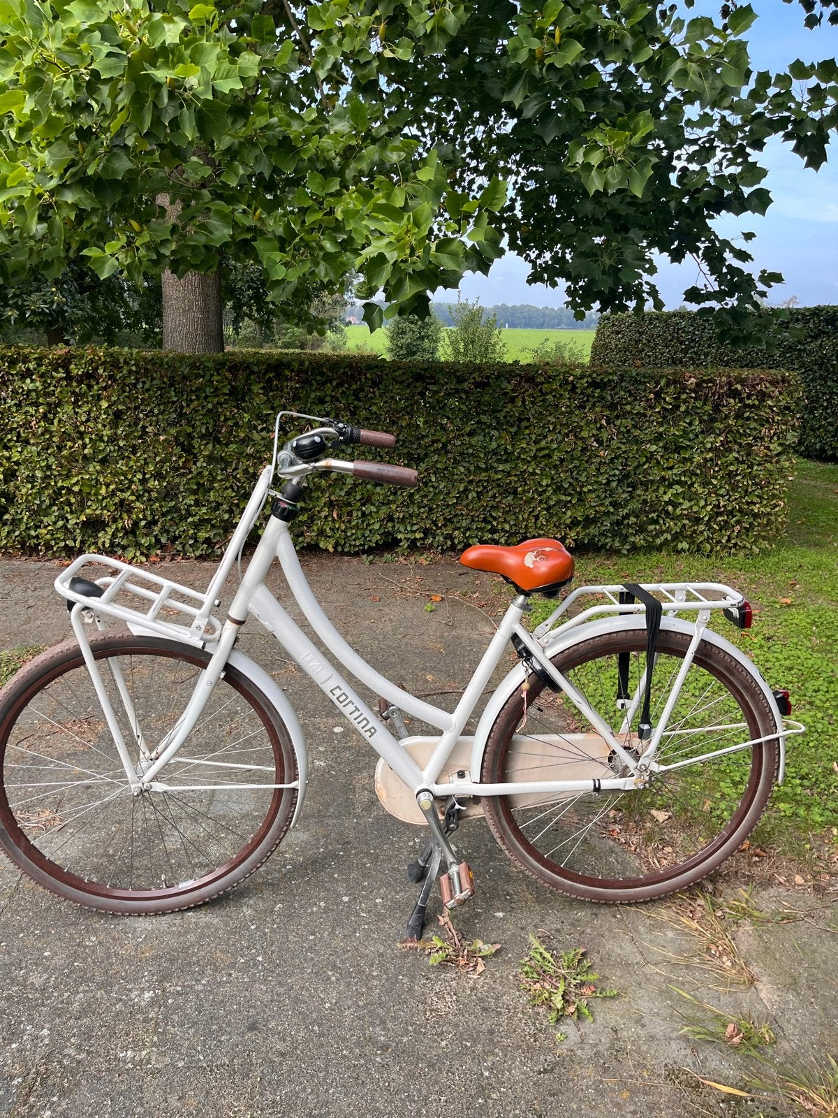 Cortina U4 Transportfiets 28 inch, frame 49 cm, Overige merken, Gebruikt, 47 tot 50 cm, Versnellingen