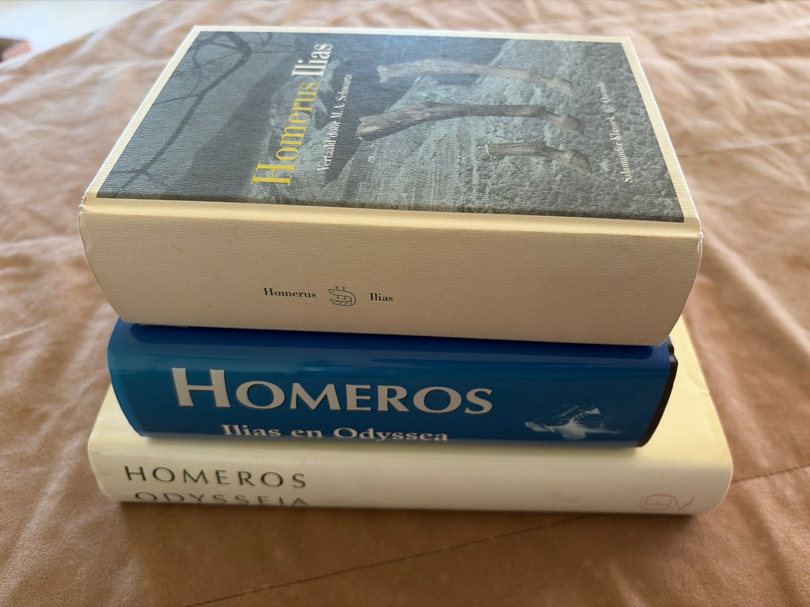 Homerus: Ilias en Odyssee - 3 boeken, Ophalen of Verzenden, Zo goed als nieuw, Europa overig