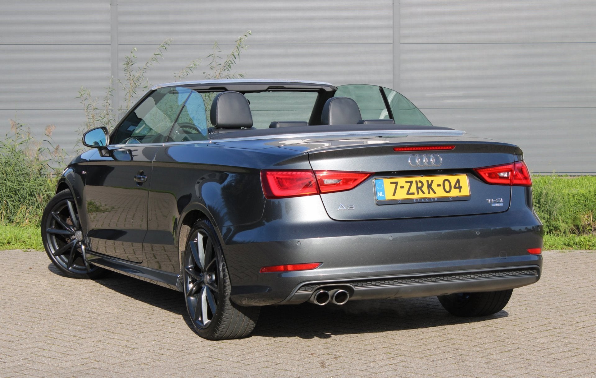 Audi A3 Cabriolet 1.4 TFSI CoD ProLine S Automaat Daytona Al, Gebruikt, 4 cilinders, Leder en Stof, Origineel Nederlands