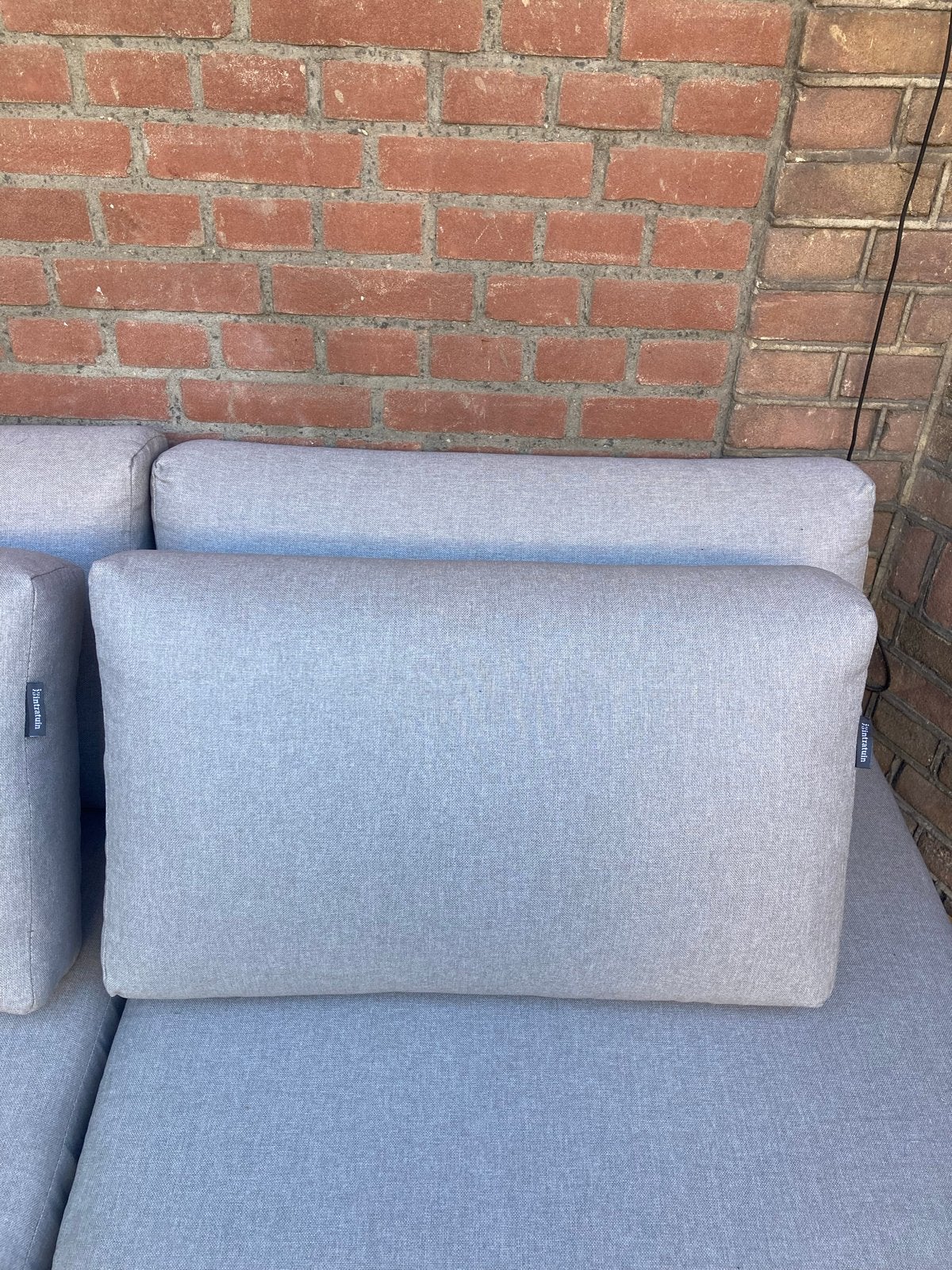 Nieuwe Intratuin kussens (2 stuks), Ophalen, Nieuw, Grijs, Textiel