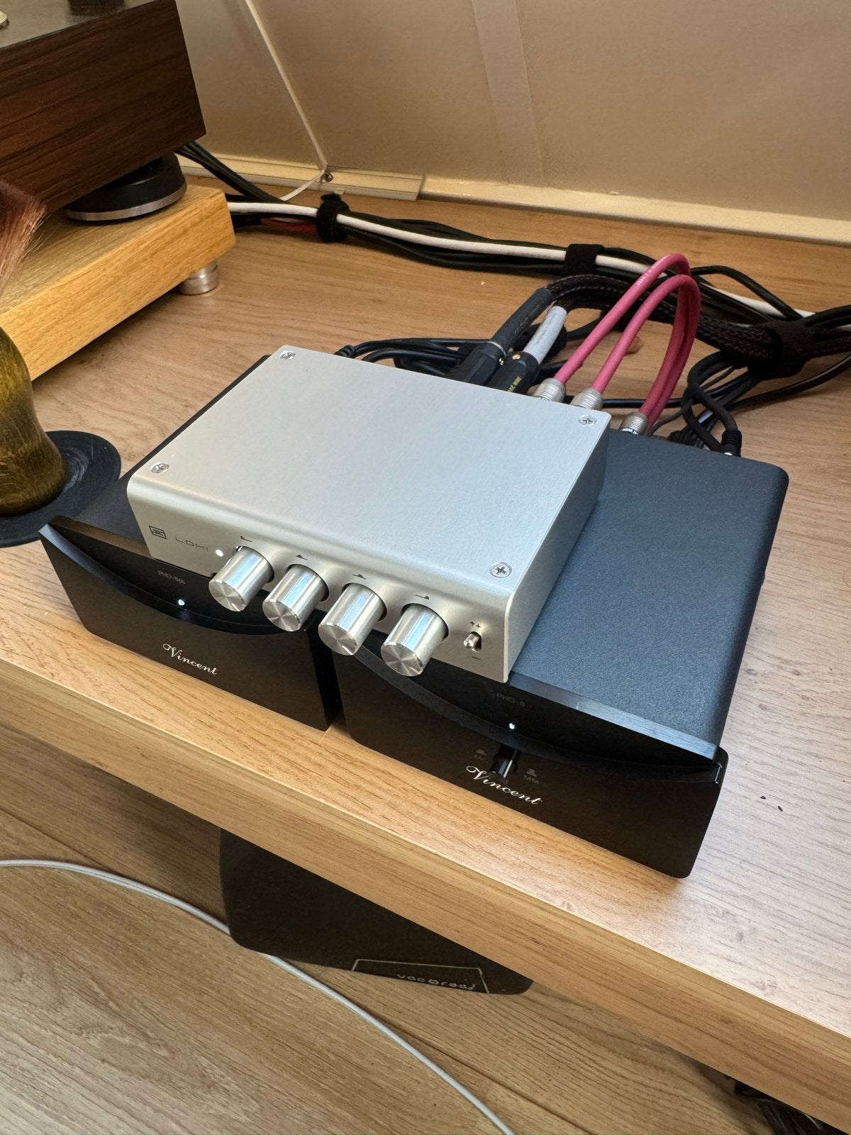 Vincent PHO 8 Phono Voorversterker, Ophalen of Verzenden, Zo goed als nieuw, Minder dan 60 watt, Overige merken