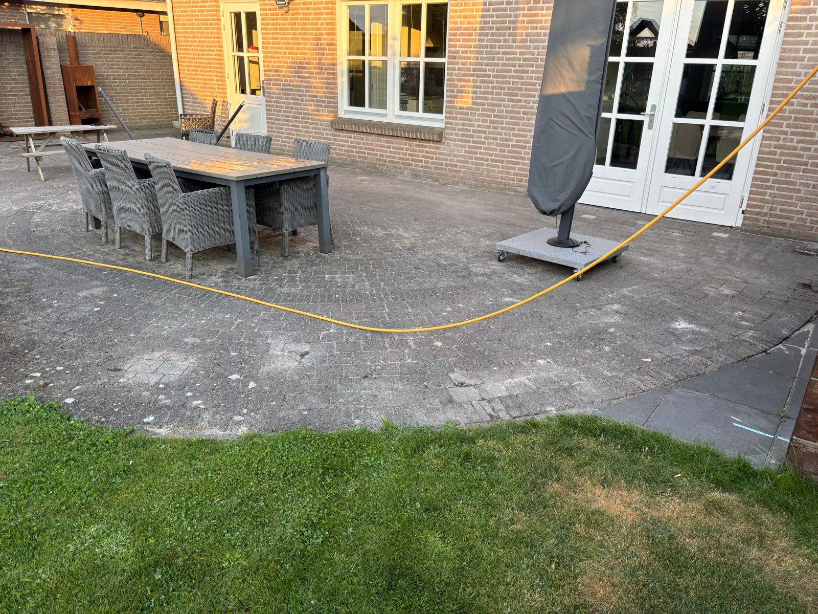 Trommelstenen 35m2, Ophalen, Gebruikt, Beton, Klinkers