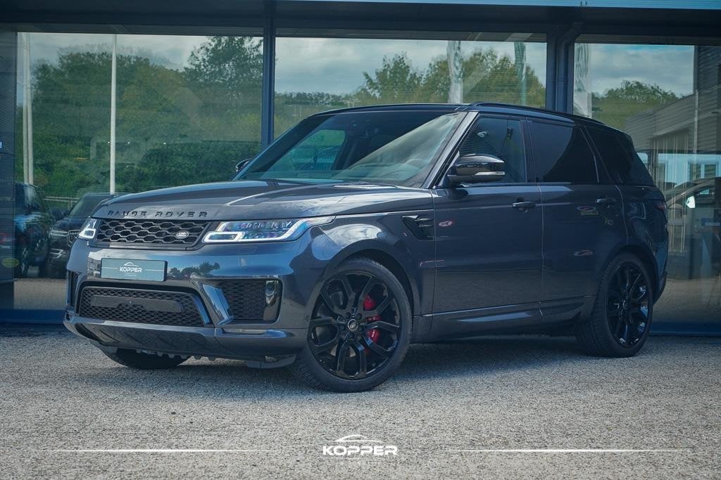 Land Rover Range Rover Sport P400 HSE Dynamic Stealth / Pano, Auto's, Stof, Gebruikt, 2996 cc, Bedrijf