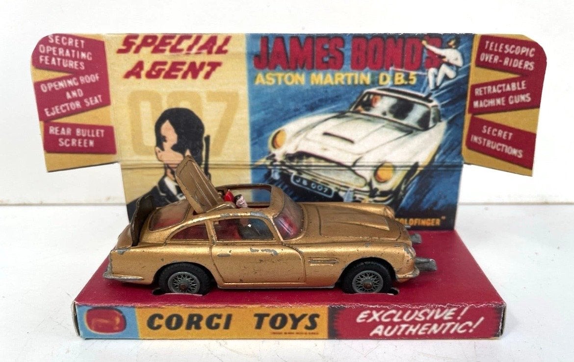 Corgi Toys James Bond Aston Martin DB5 Goldfinger, Ophalen of Verzenden