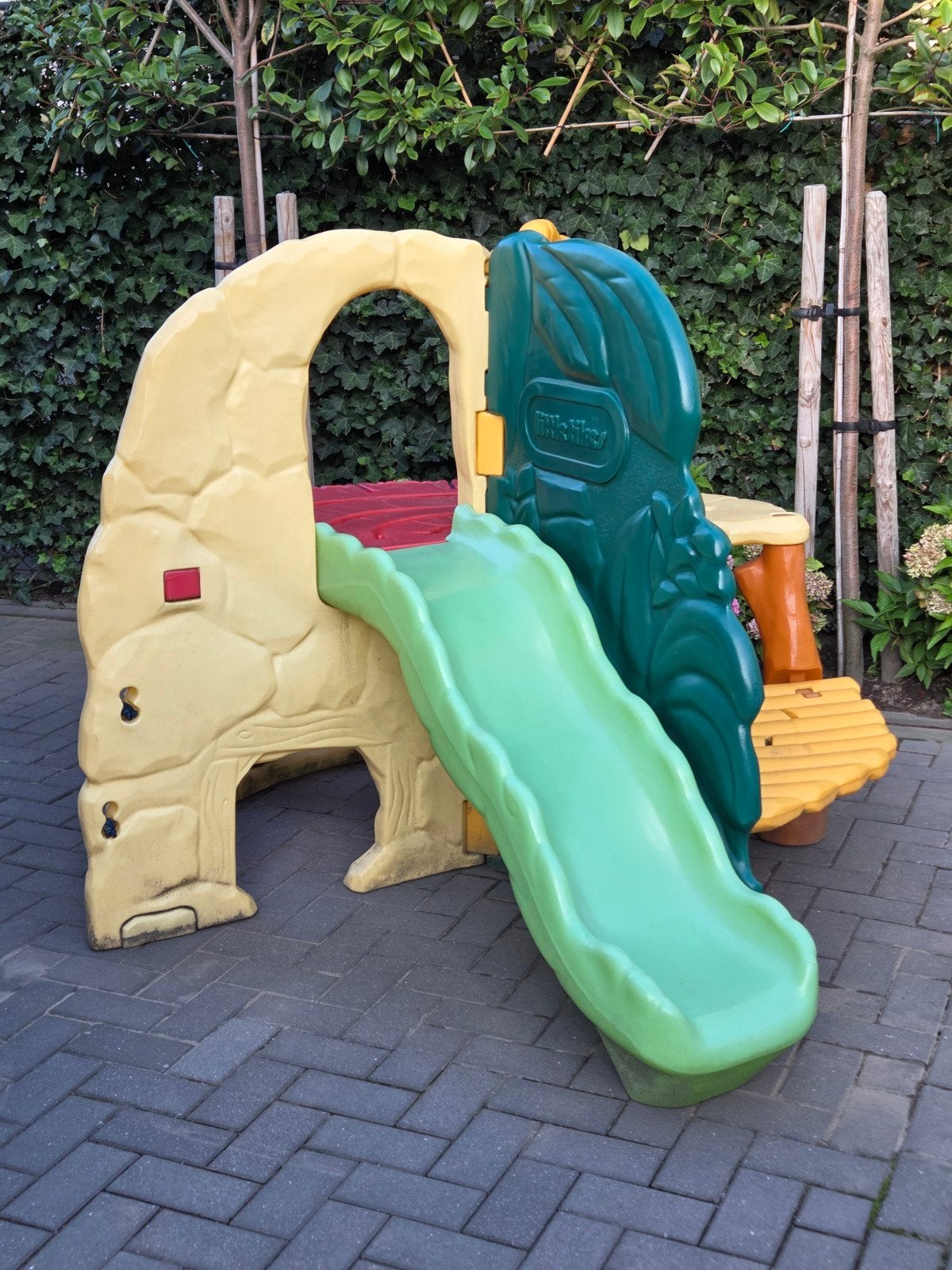 Little Tikes Klimtoestel met Glijbaan en Speelhuisje, Kinderen en Baby's, Speelgoed | Buiten | Speeltoestellen, Ophalen, Gebruikt
