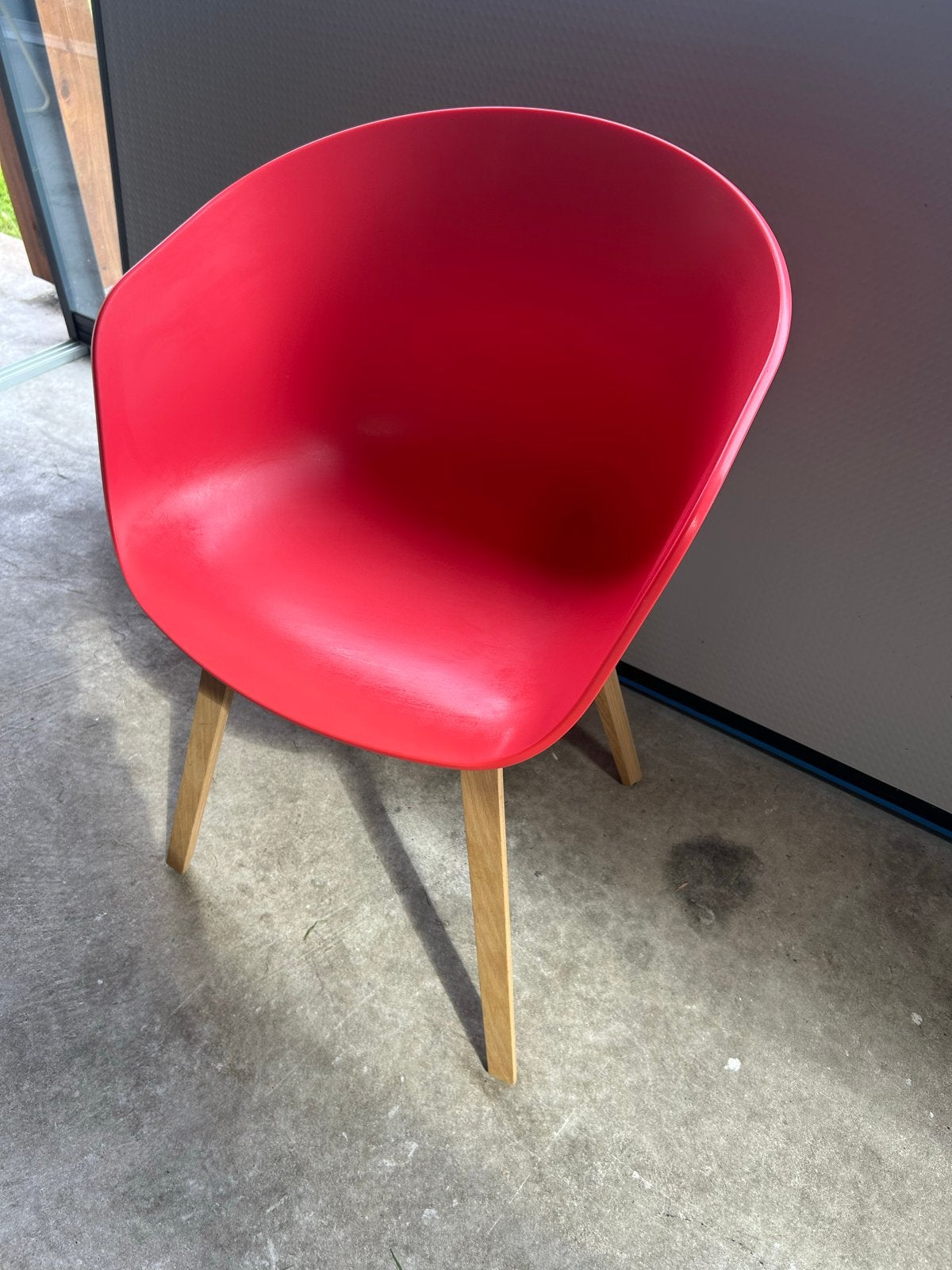 HAY AAC22 Stoel - Koraalrood, Huis en Inrichting, Stoelen, Ophalen, Gebruikt, Eén, Rood