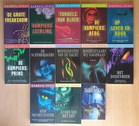 Darren Shan - Darren Shan, Demonata, Ned/Eng p.s te koop, Boeken, Ophalen of Verzenden, Gelezen, Darren Shan