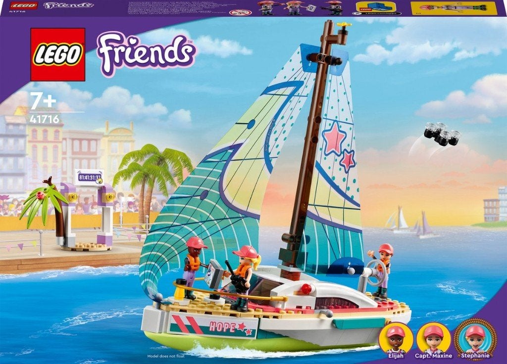 41716 Lego Friends Stephanie's Zeilavontuur NIEUW IN DOOS, Lego, Nieuw, Ophalen of Verzenden, Complete set