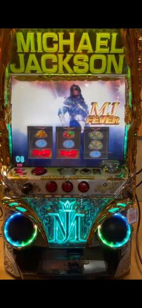 Michael jackson pachislo gokkast, Verzamelen, Automaten | Gokkasten en Fruitautomaten, Euro, Ophalen, Gebruikt