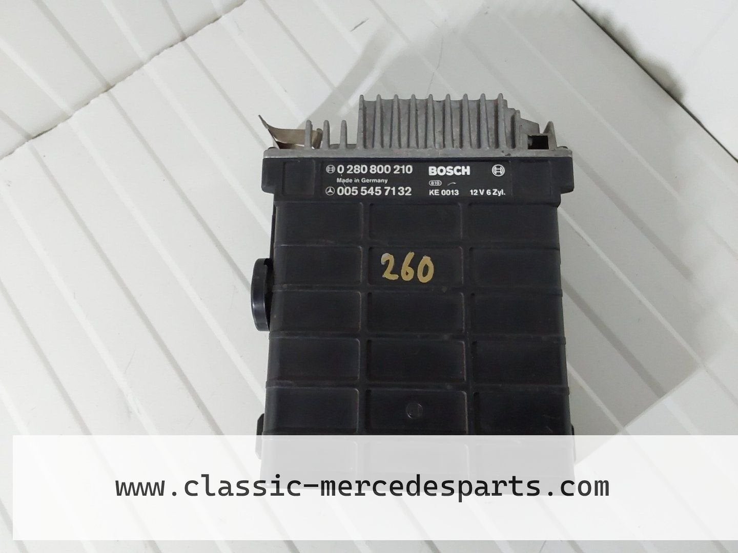 ECU Mercedes W126 Bosch 0055457132 260e 260se 2.6, Gebruikt, -, Ophalen of Verzenden, -