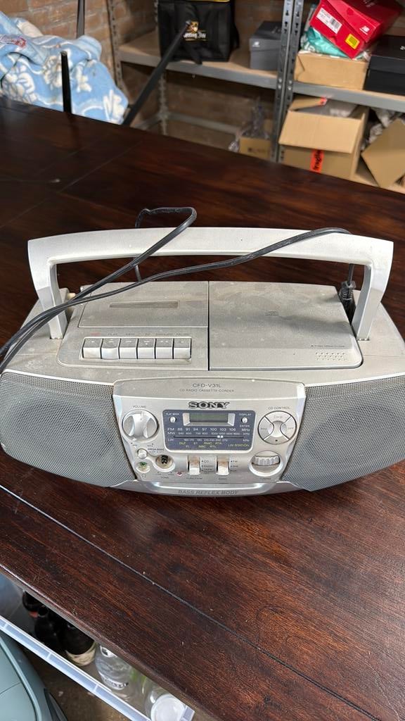 Radio sony, Audio, Tv en Foto, Radio's, Ophalen, Gebruikt