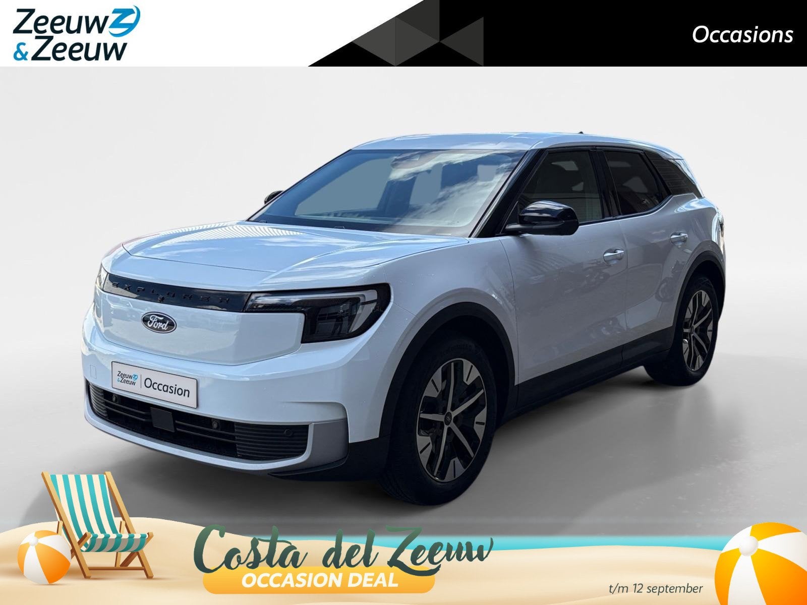 Ford Explorer Extended Range RWD 77 kWh | DEMO | Adaptieve C, Auto's, Ford, Automaat, 12 maanden, Achterwielaandrijving, Gebruikt