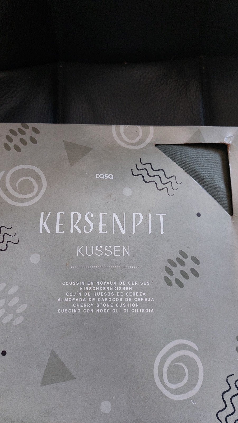 Casa Kersenpit Kussen - Comfortabel en Natuurlijk, Huis en Inrichting, Woonaccessoires | Kussens, Ophalen, Overige merken, Nieuw