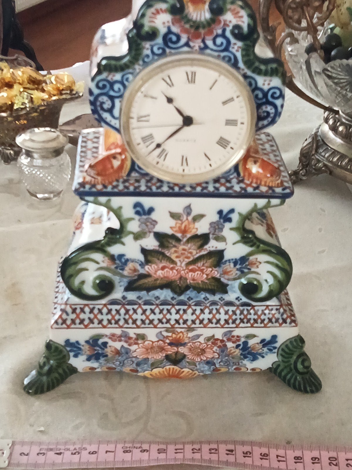 Makkum staande klok., Antiek en Kunst, Ophalen of Verzenden