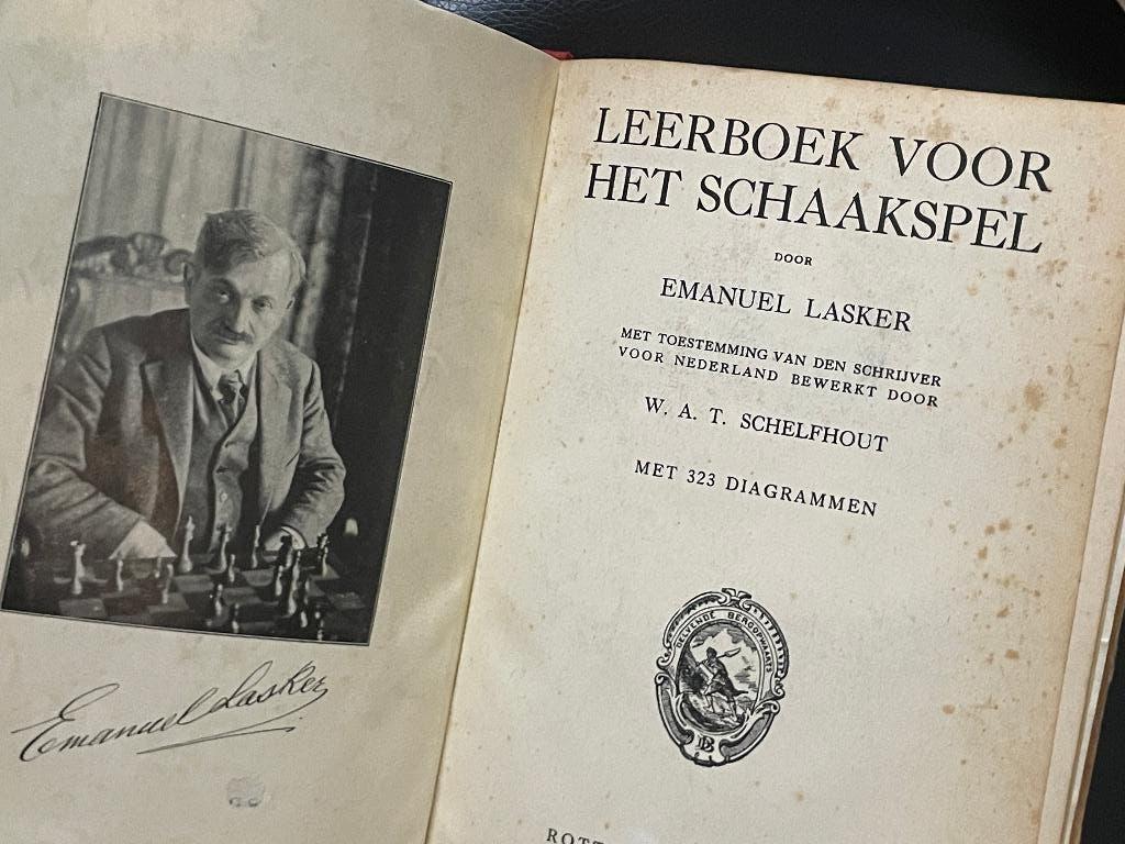 1925: Leerboek voor het Schaakspel (Schaken), Ophalen of Verzenden, Gelezen, Overige onderwerpen