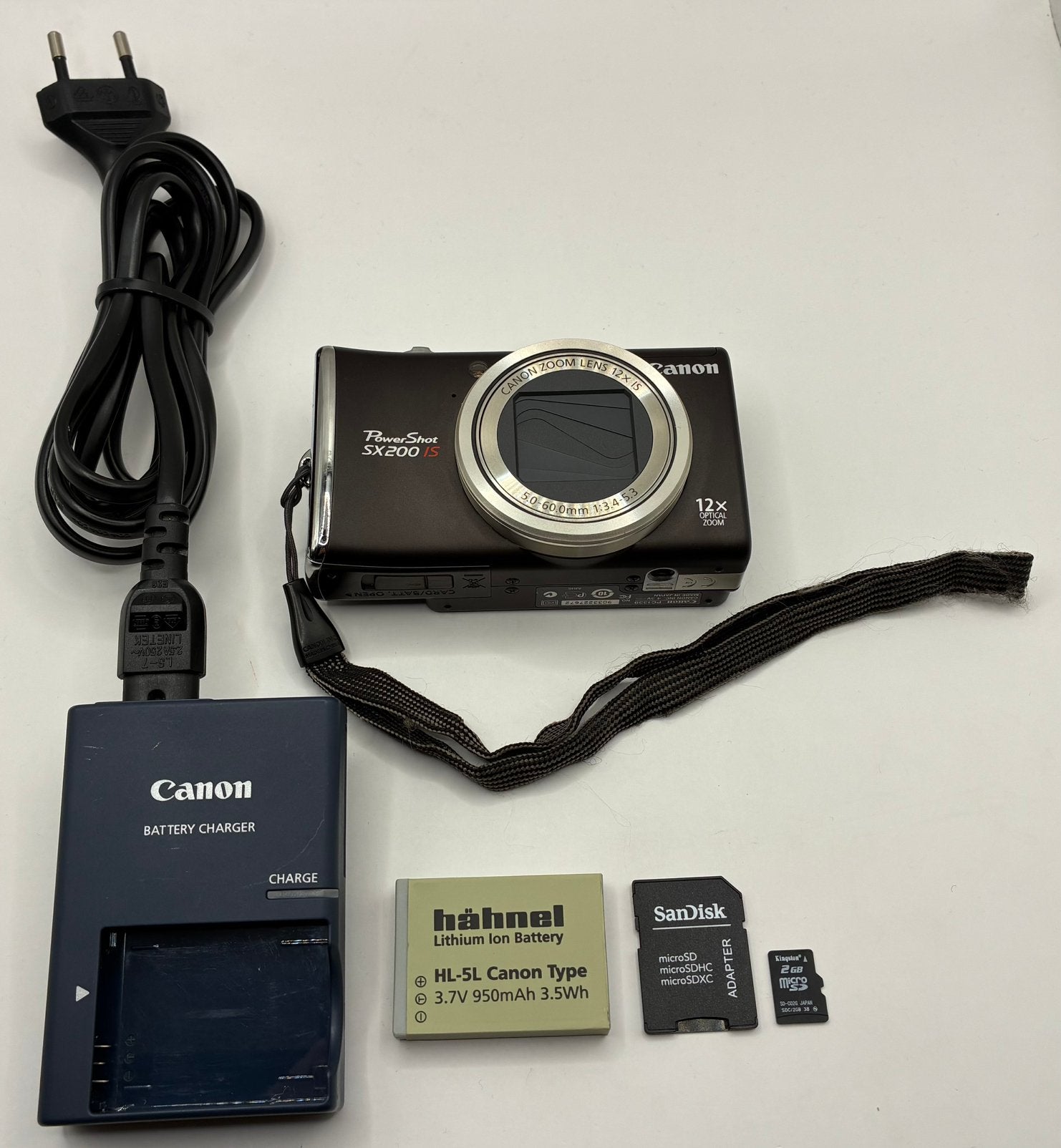 Canon PowerShot SX200 IS - compact camera, Ophalen of Verzenden, Zo goed als nieuw, Canon, 8 keer of meer
