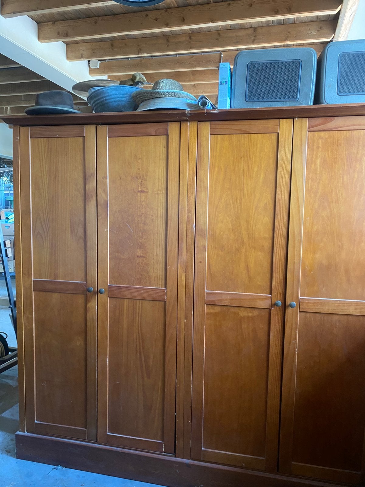 Houten opberkasten met legplanken, Huis en Inrichting, Ophalen, Gebruikt