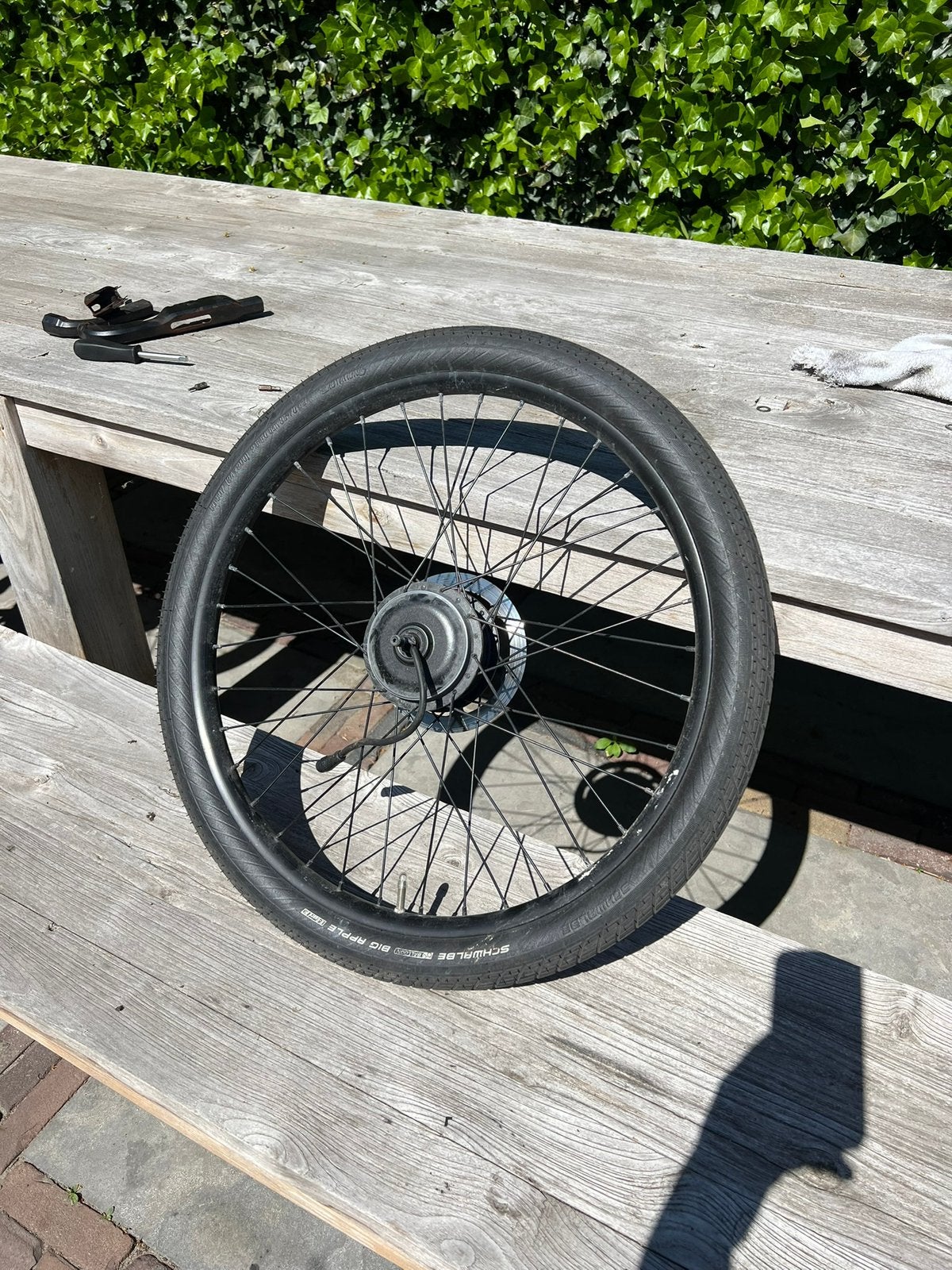 Vanmoof X3 voorwiel motor, Fietsen en Brommers, Fietsonderdelen, Ophalen of Verzenden, Gebruikt