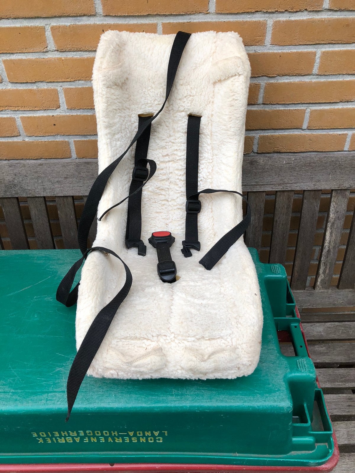 Peuterschaal voor bakfiets, Fietsen en Brommers, Fietsen | Bakfietsen, Ophalen, Gebruikt, 1 kind