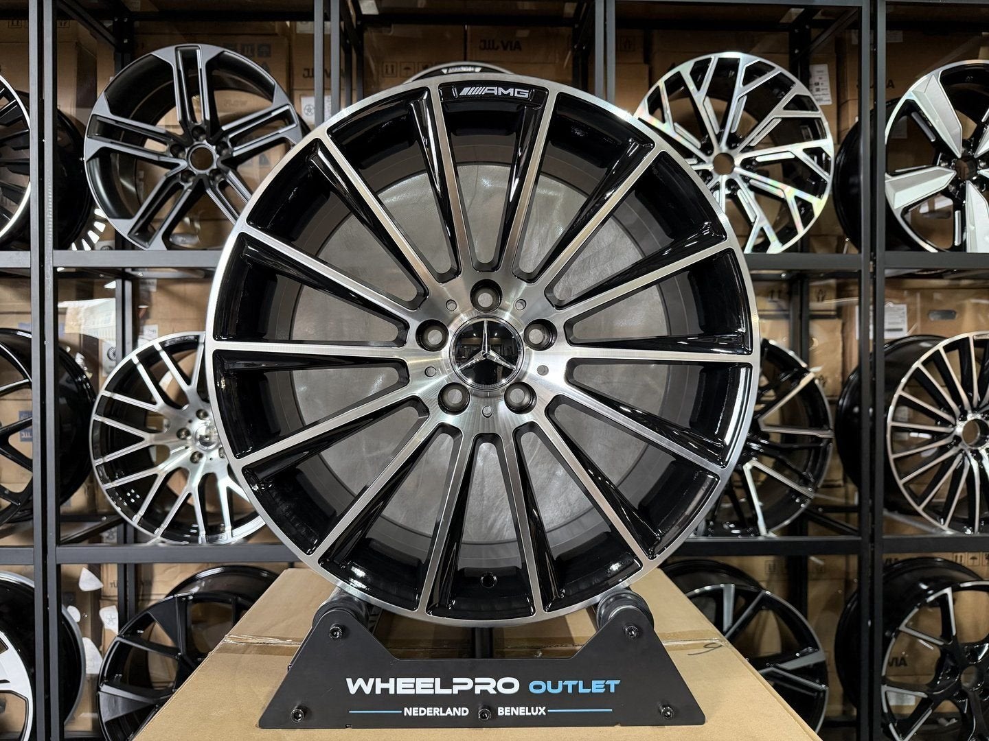 19'' Mercedes AMG STYLE velgen A B C E CLA V GLA Klasse VITO, Gebruikt, Velg(en), -, -