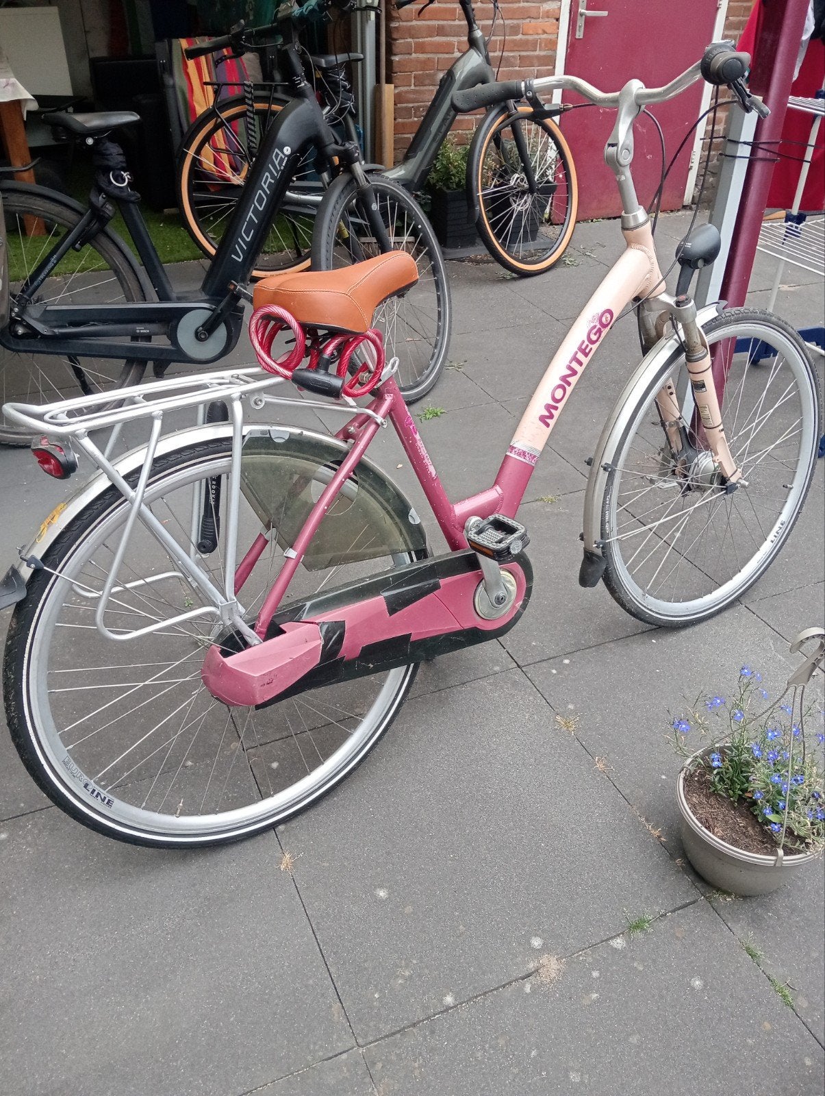 Montego damesfiets met versnellingen, Overige merken, Gebruikt, Velgrem, Versnellingen