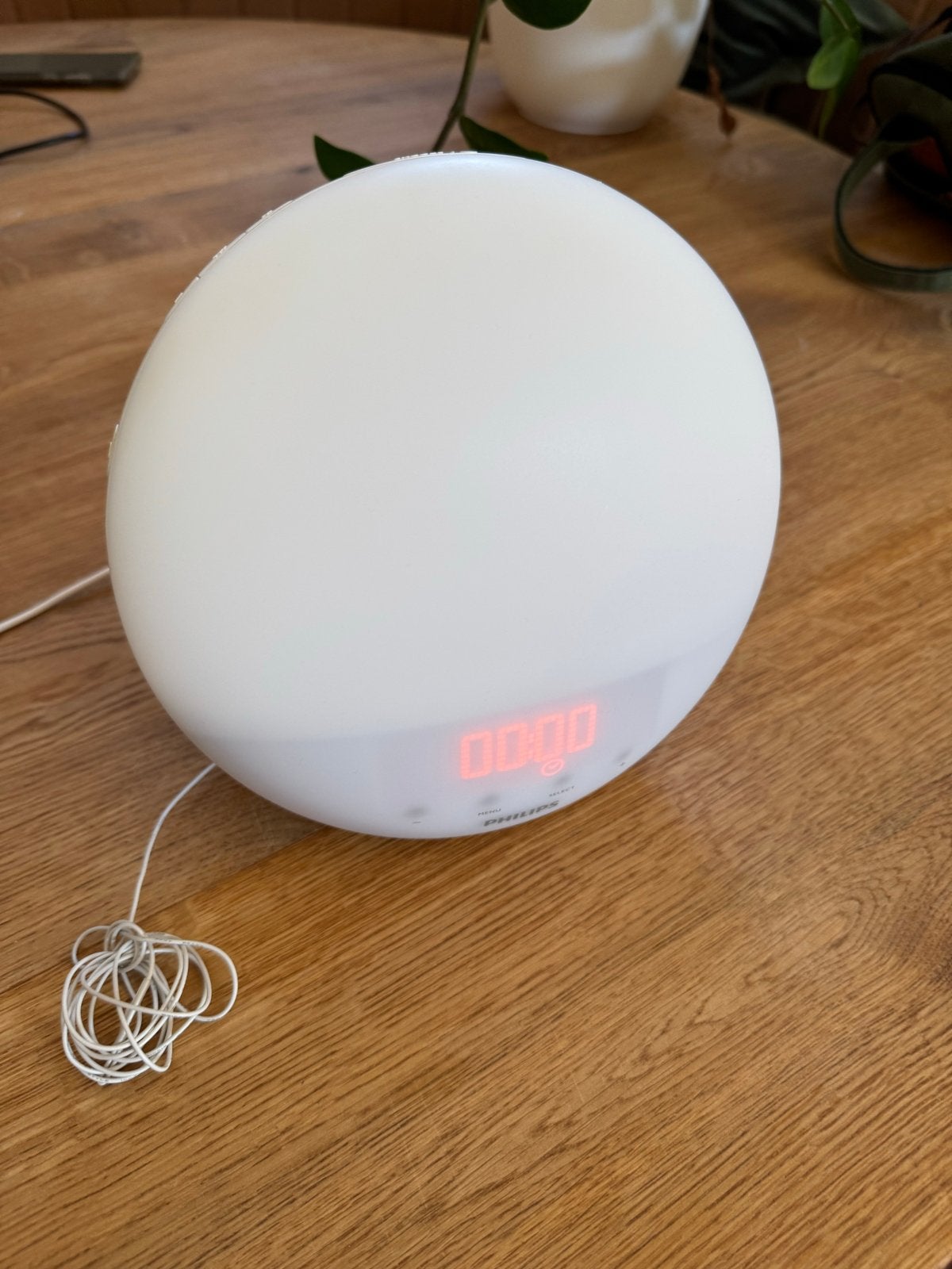 Philips Wake-up Light HF3500/01, Witgoed en Apparatuur, Ophalen of Verzenden, Zo goed als nieuw, Digitaal