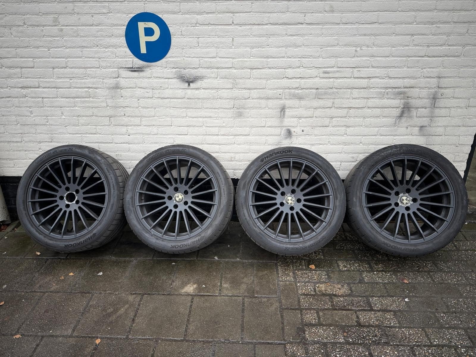 BMW X5/X6 20 inch breedset + zomerset Hankook, Auto-onderdelen, Banden en Velgen, Ophalen, Gebruikt, Banden en Velgen, Terreinwagen