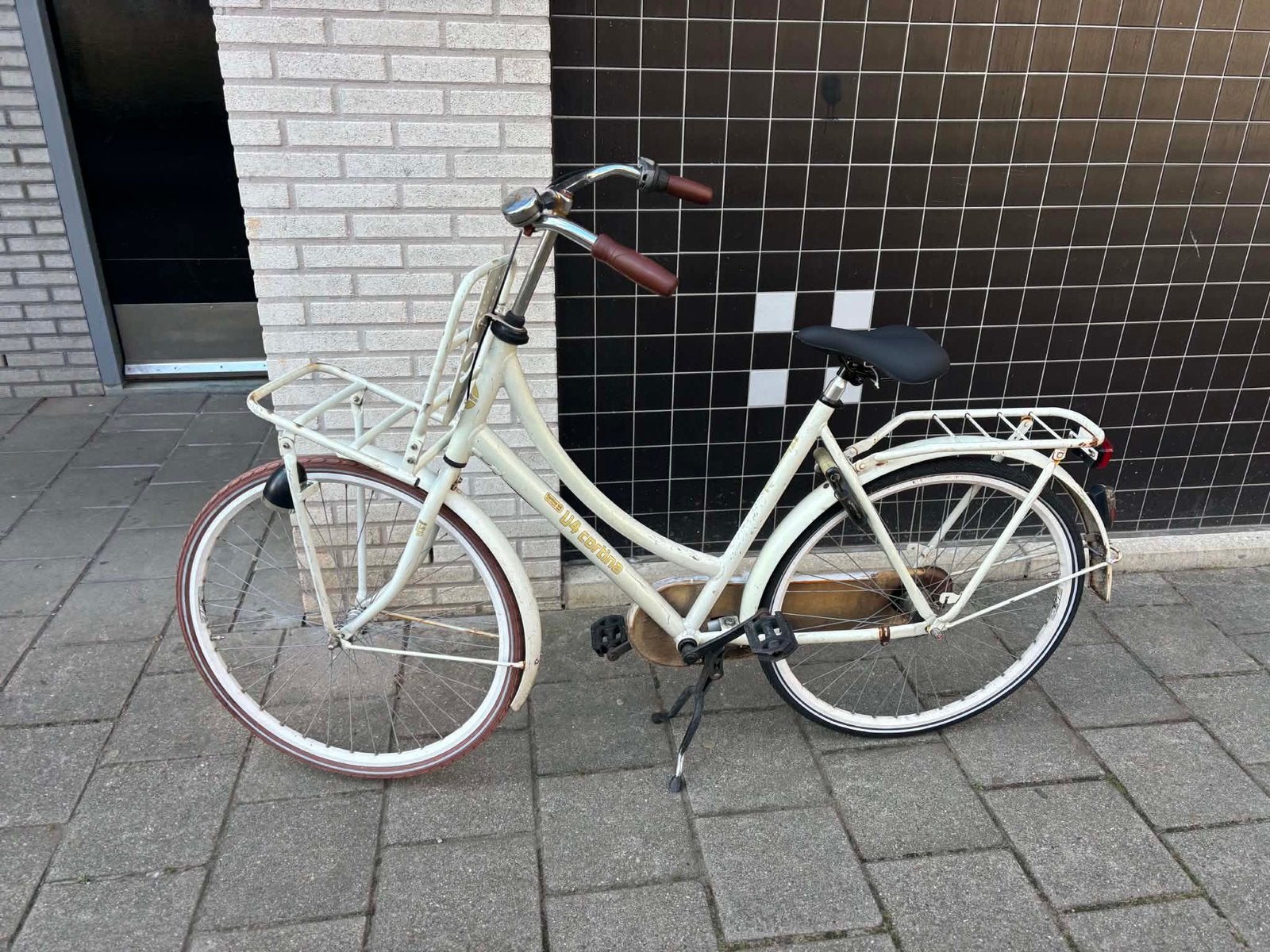 Cortina U4 ;Omafiets Damesfiets;, Ophalen