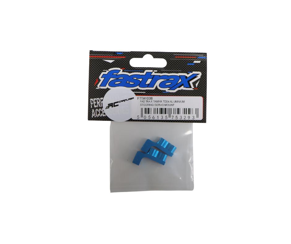 FASTRAX TAMIYA TD4 ALUMINIUM STEERING SERVO MOUNT FTTA103B, Ophalen of Verzenden, Nieuw