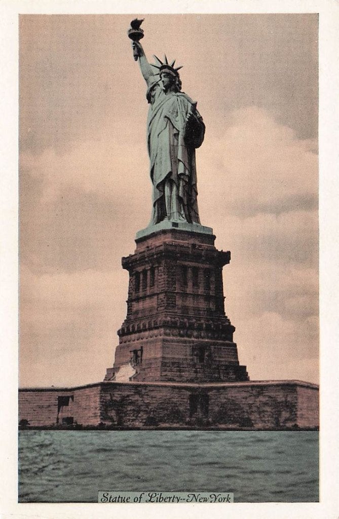 703-285-031 Statue of Liberty New York, Verzamelen, Verzenden, Voor 1920, Overig Europa