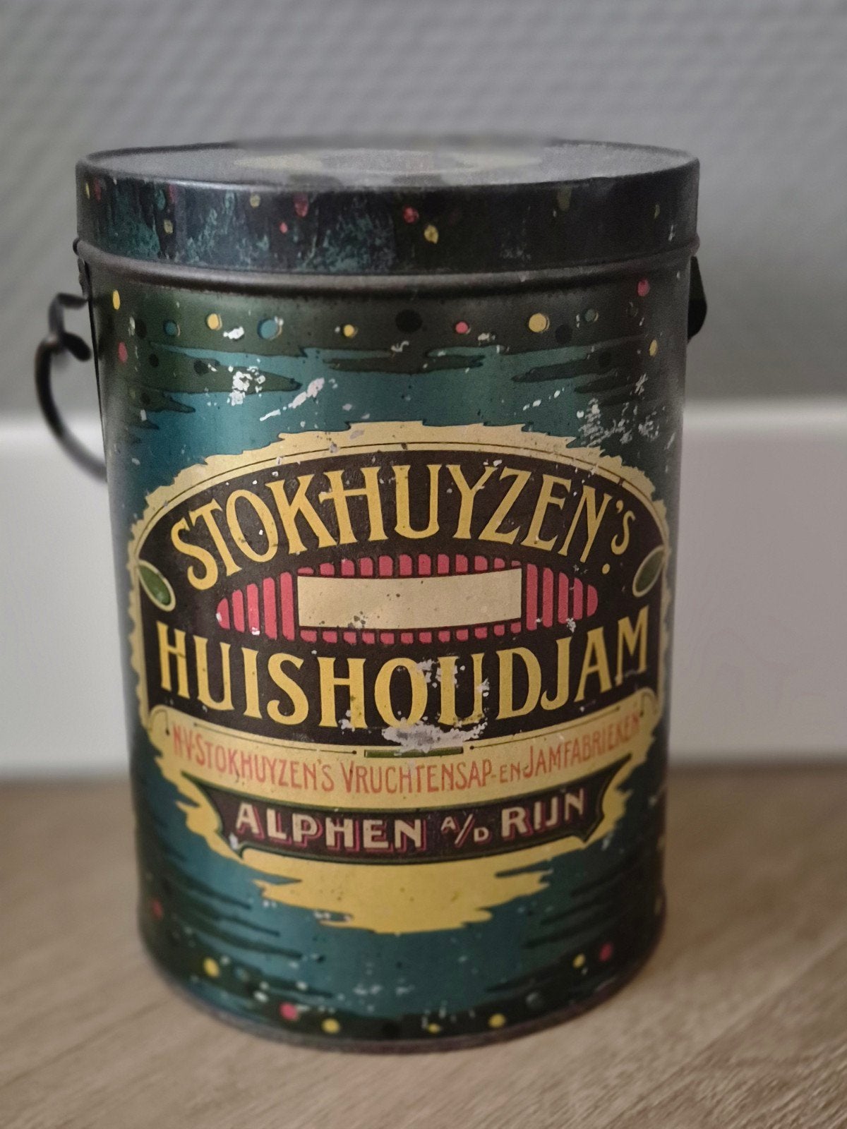 Stokhuyzen Huishoudjam blik Alphen aan den Rijn, Ophalen of Verzenden, Overige