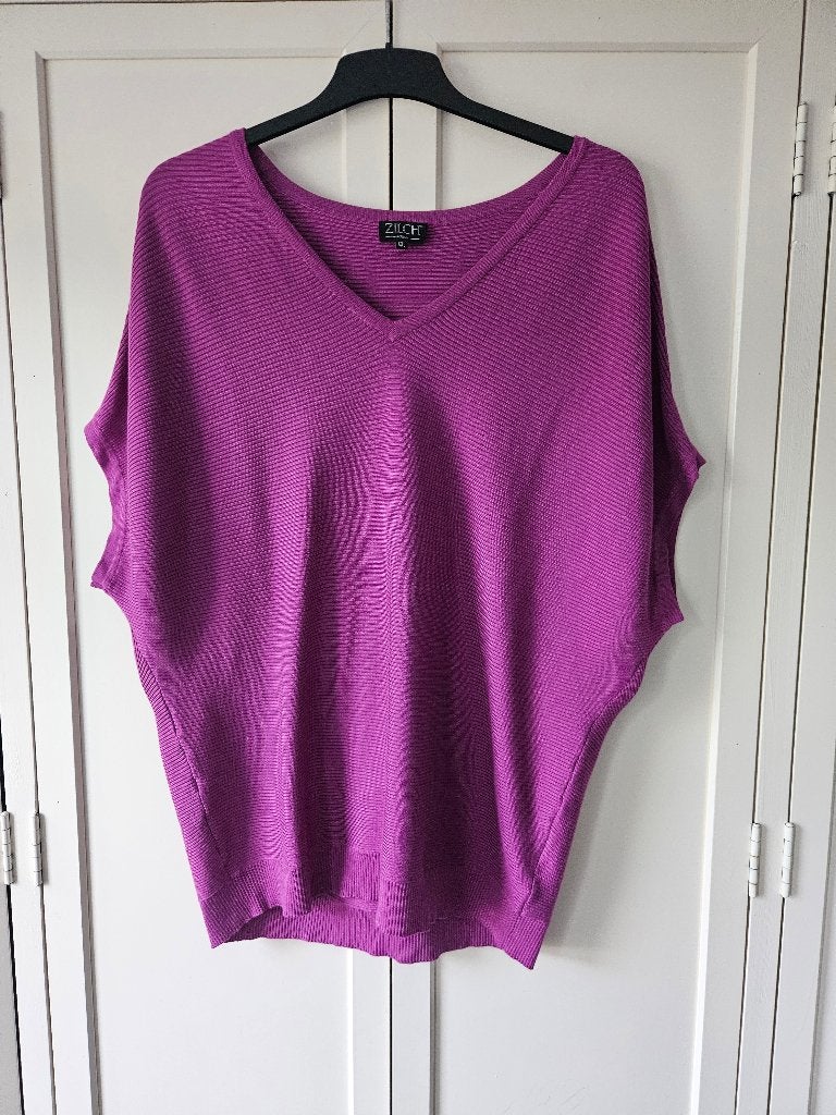 ZILCH Amsterdam trui korte mouw maat XXL zgan, Maat 46/48 (XL) of groter, Ophalen of Verzenden, Zo goed als nieuw, Roze