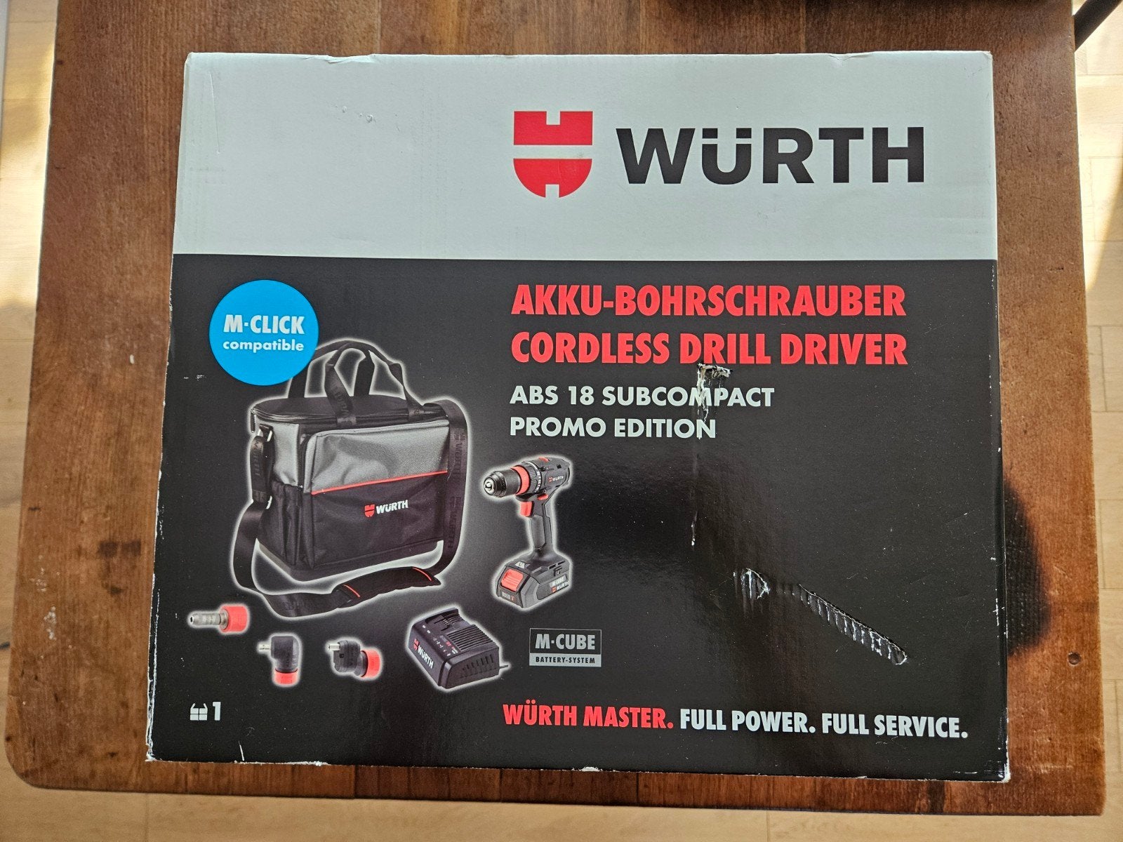 WÜRTH Accu-Boorschroevendraaier ABS 18 Subcompact, Ophalen of Verzenden, Nieuw, Boormachine