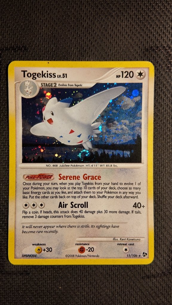 Togekiss 11 Great Encounters | Pokemon kaart, Ophalen, Zo goed als nieuw, Losse kaart, Foil