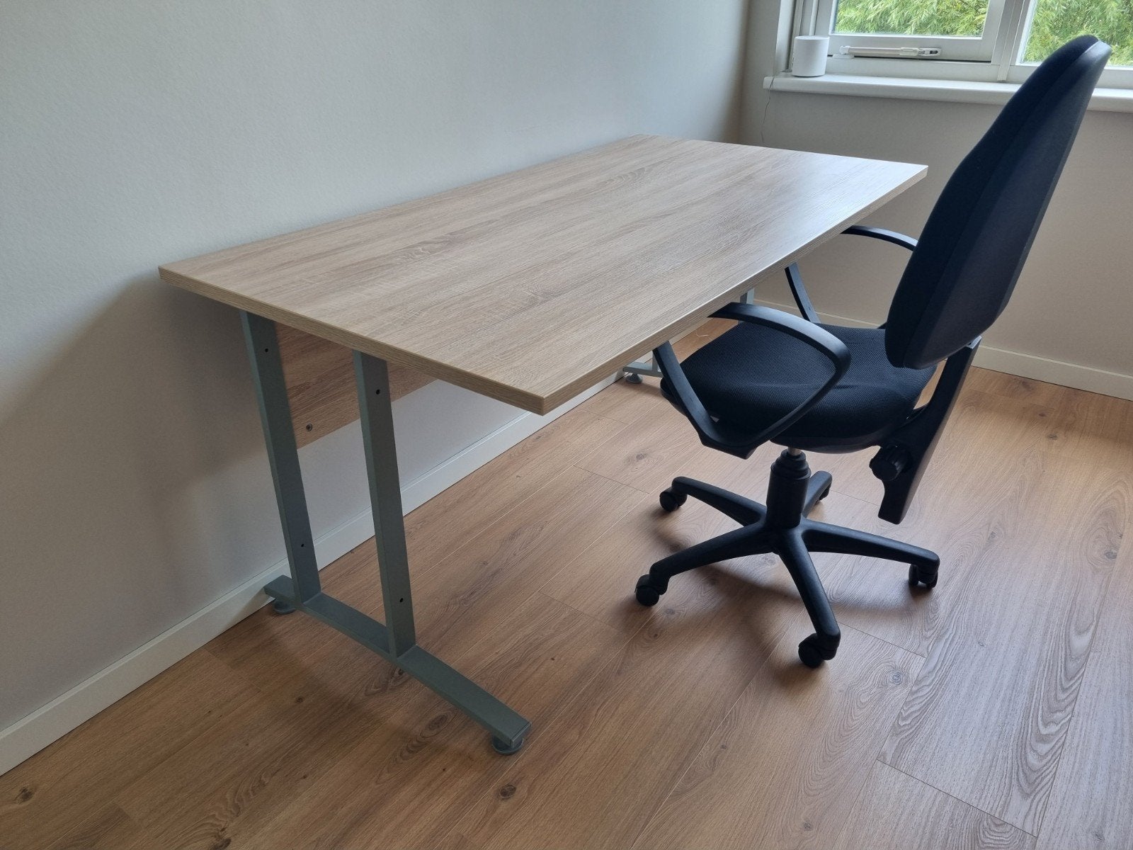 Bureau met kast, Huis en Inrichting, Bureaus, Ophalen, Opbergruimte, Gebruikt, Spaanplaat of MDF