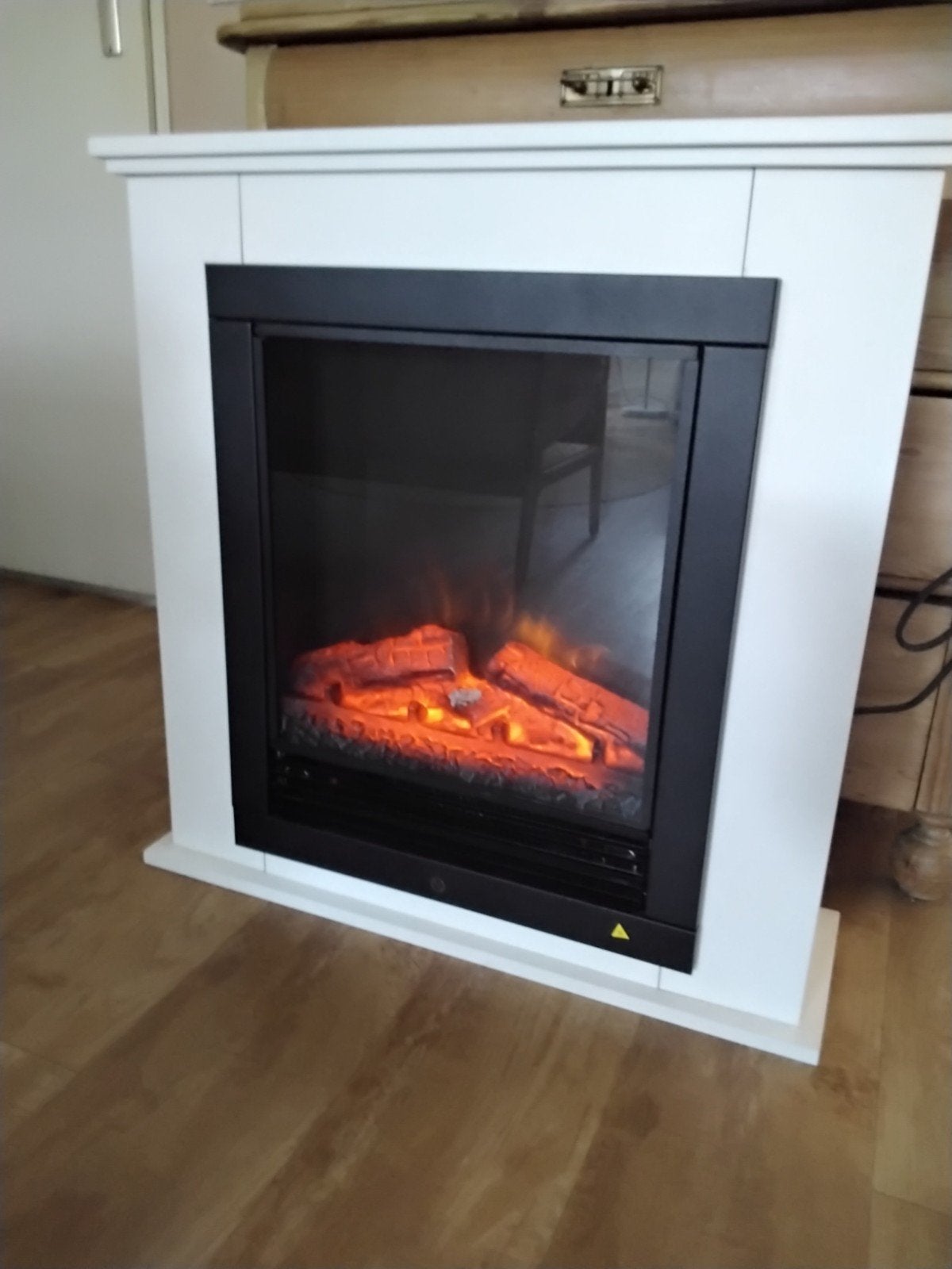 electrische sfeerhaard/kachel, Ophalen, Vrijstaande haard, Elektrische haard