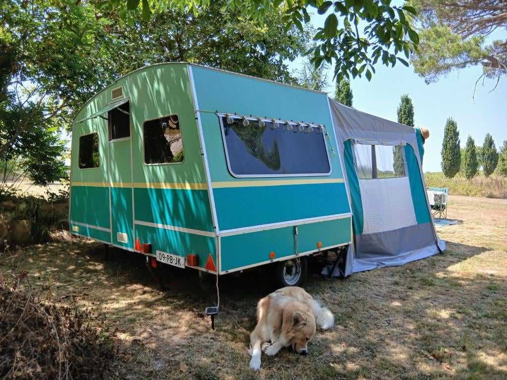 Klapcaravan voortent te koop of te ruil tegen luifel, Ophalen
