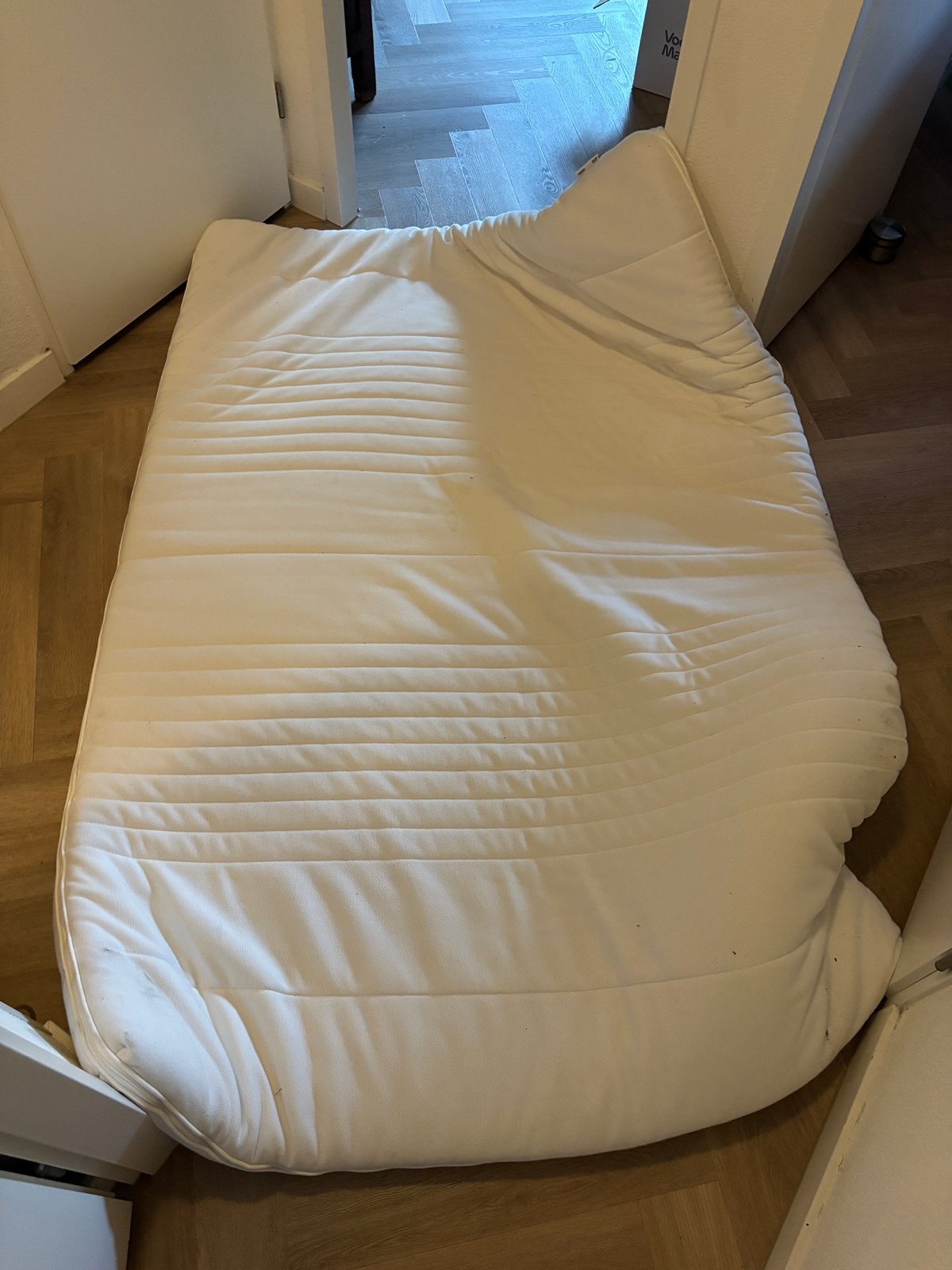 IKEA TUSSÖY topper matras 140x200, Ophalen, Zo goed als nieuw, Twijfelaar, 140 cm