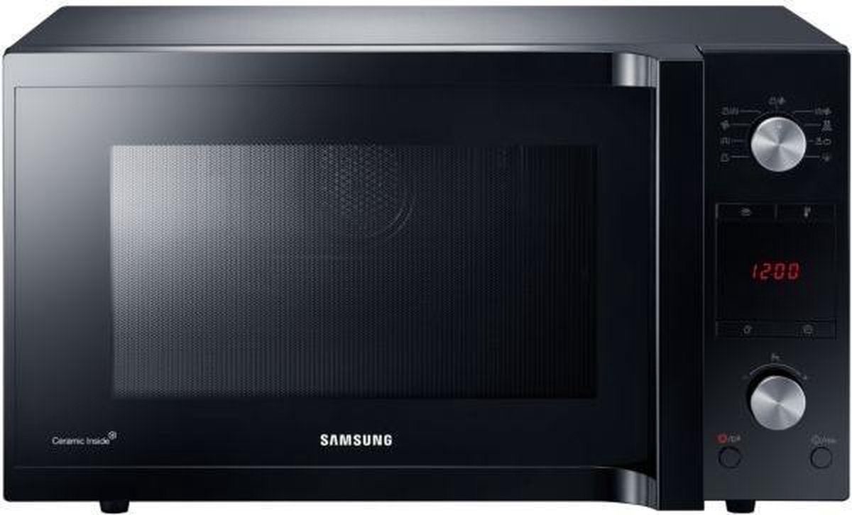 Samsung combimagnetron MC455TERCBB, Witgoed en Apparatuur, Ophalen, Zo goed als nieuw, Grill